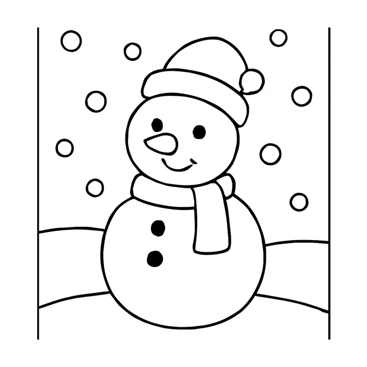 Coloriage Noël pour enfants à imprimer