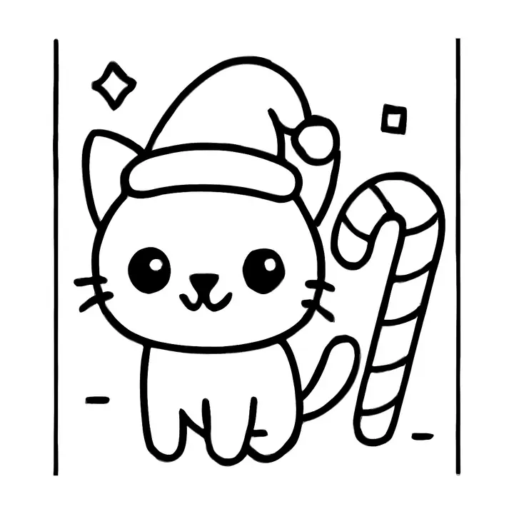 Coloriage Noël facile à imprimer