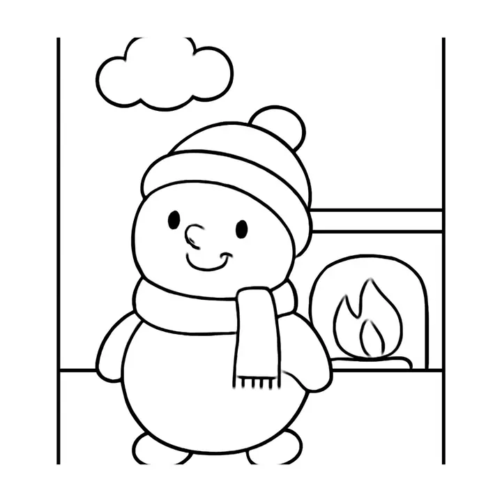 Coloriage Noël pour enfants à imprimer