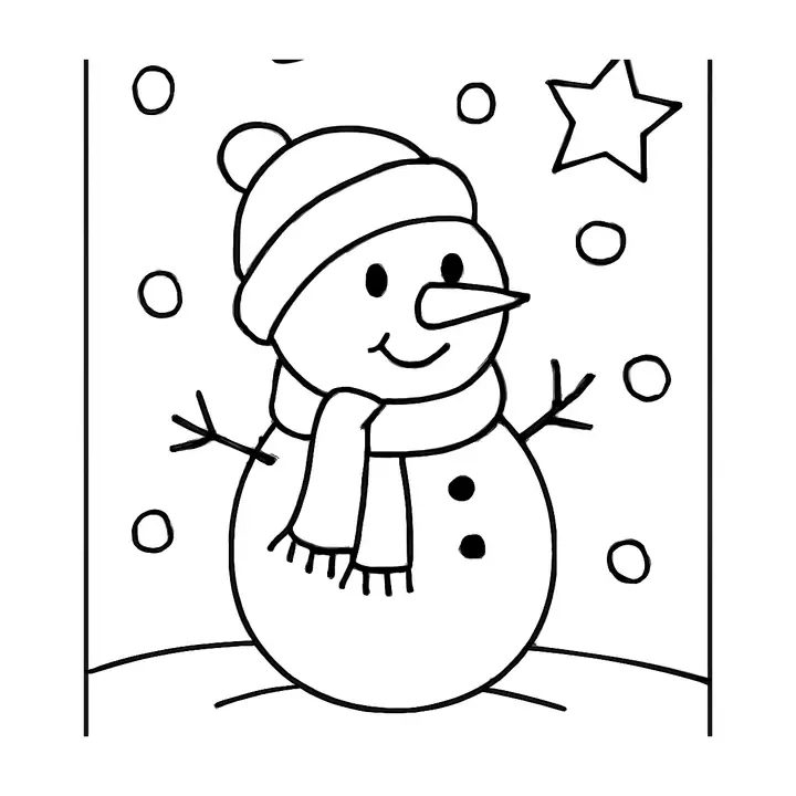 Coloriage Noël pour enfants à imprimer