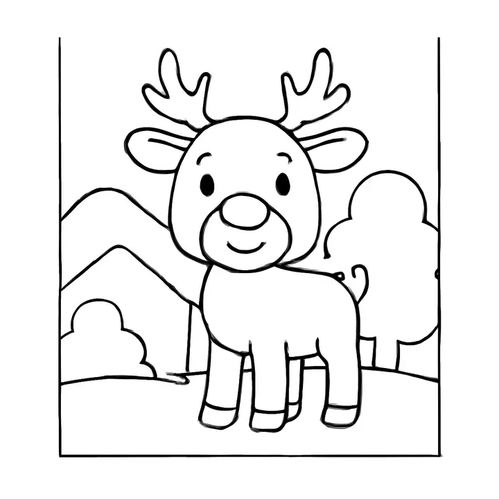 Coloriage Noël pour enfants à imprimer