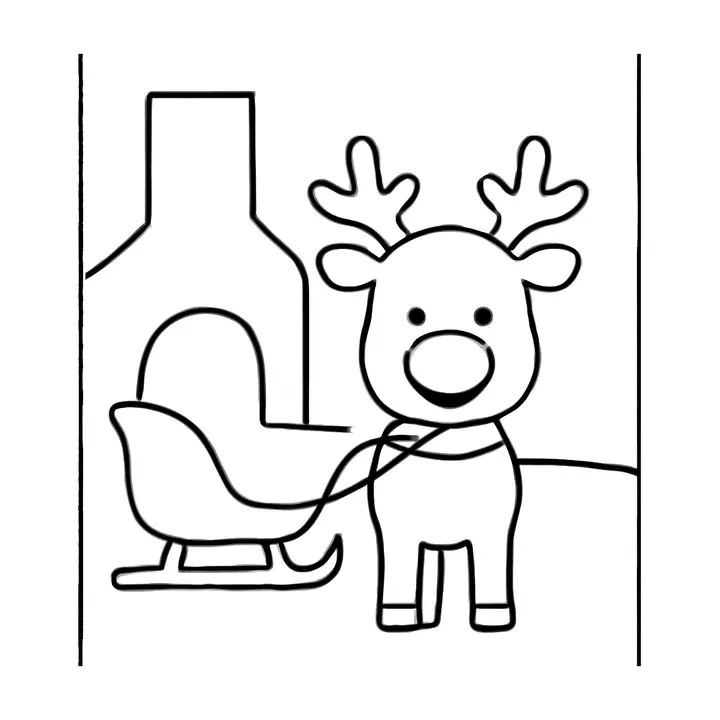 Coloriage Noël à imprimer