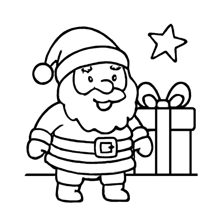 Coloriage magique de Noël à imprimer pour les petits…