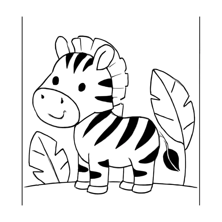 Coloriage Animaux de la jungle à imprimer