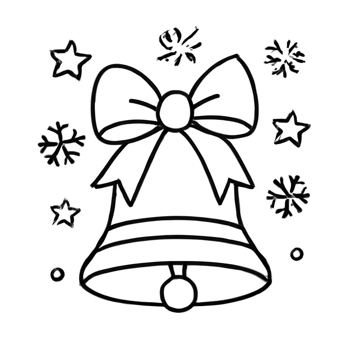 Coloriage magique de Noël à imprimer pour enfants