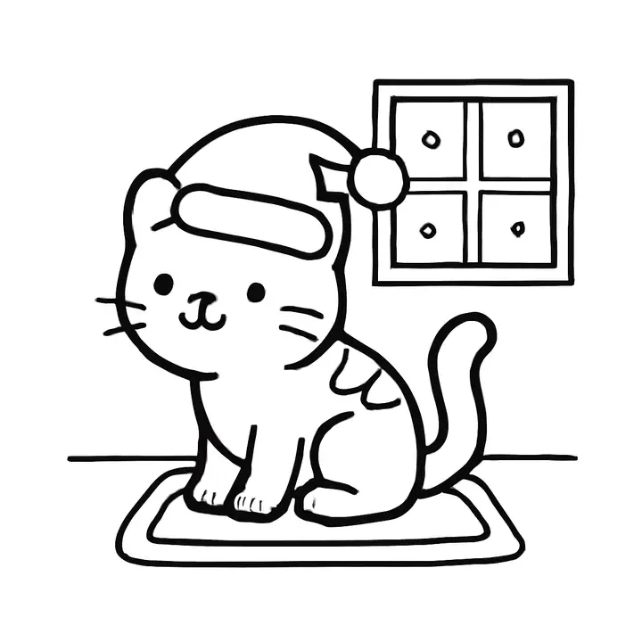 Coloriage magique de Noël à imprimer pour les petits…