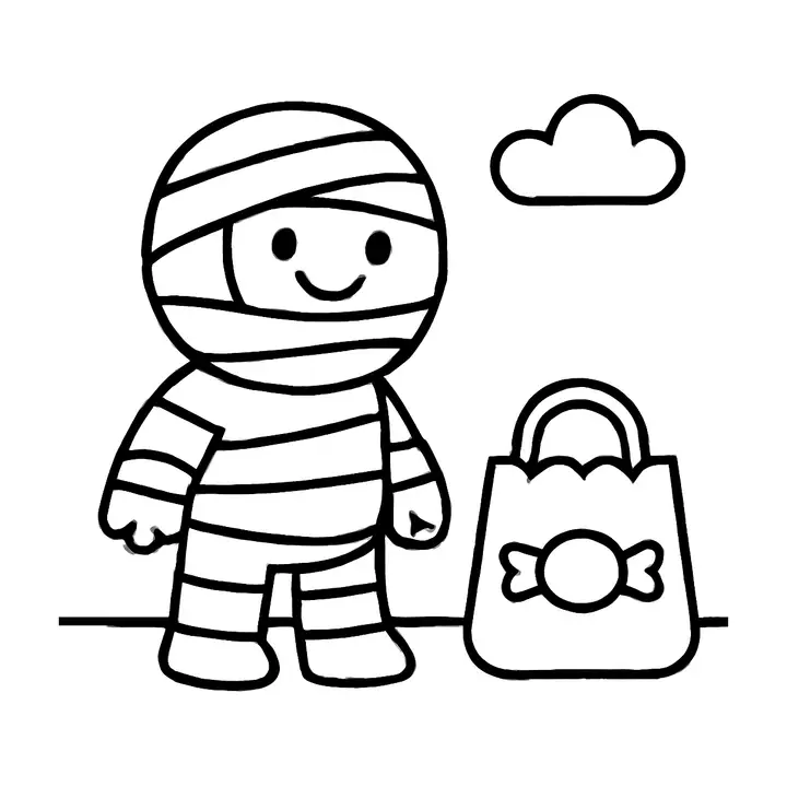 Coloriage Halloween à imprimer