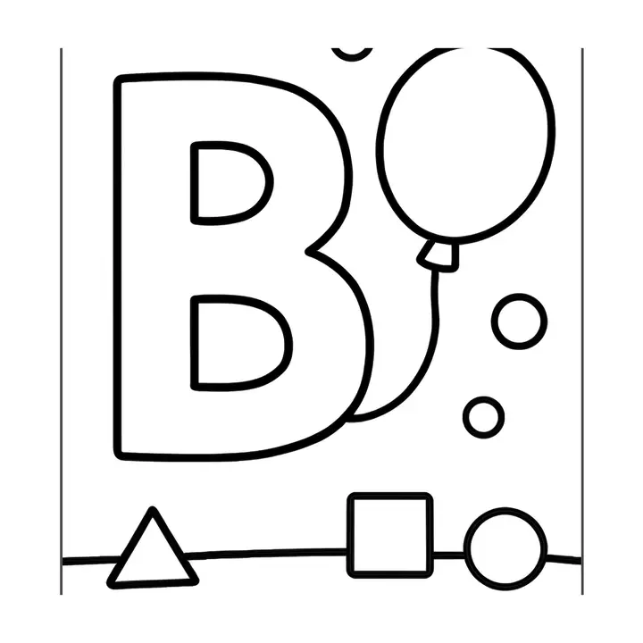 Coloriage alphabet amusant à imprimer pour petits artistes