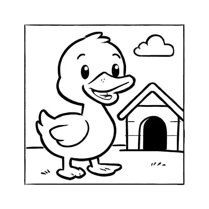 Coloriage animaux rigolos à imprimer gratuitement