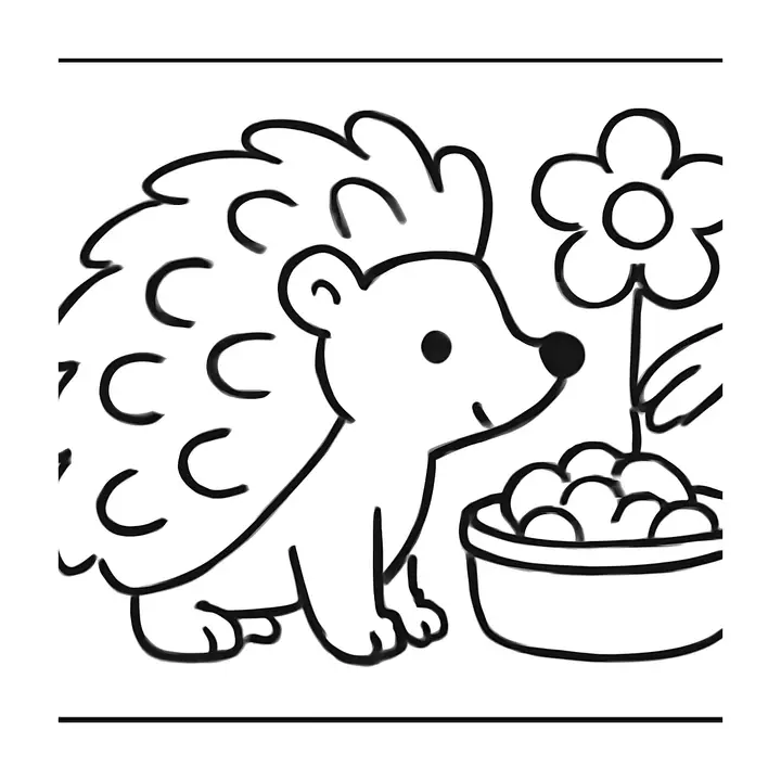 Coloriage animaux rigolos à imprimer pour enfants