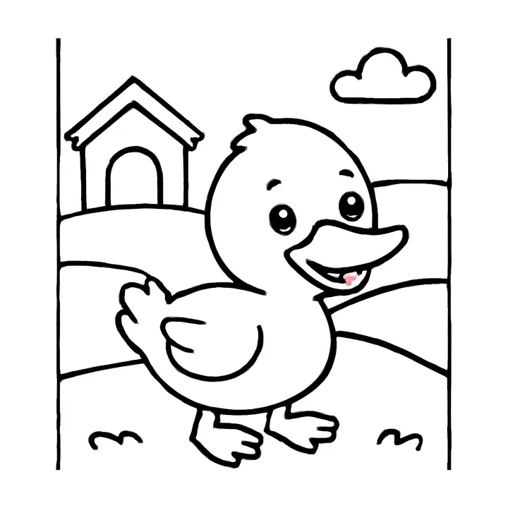 Coloriage animaux rigolos à imprimer gratuitement
