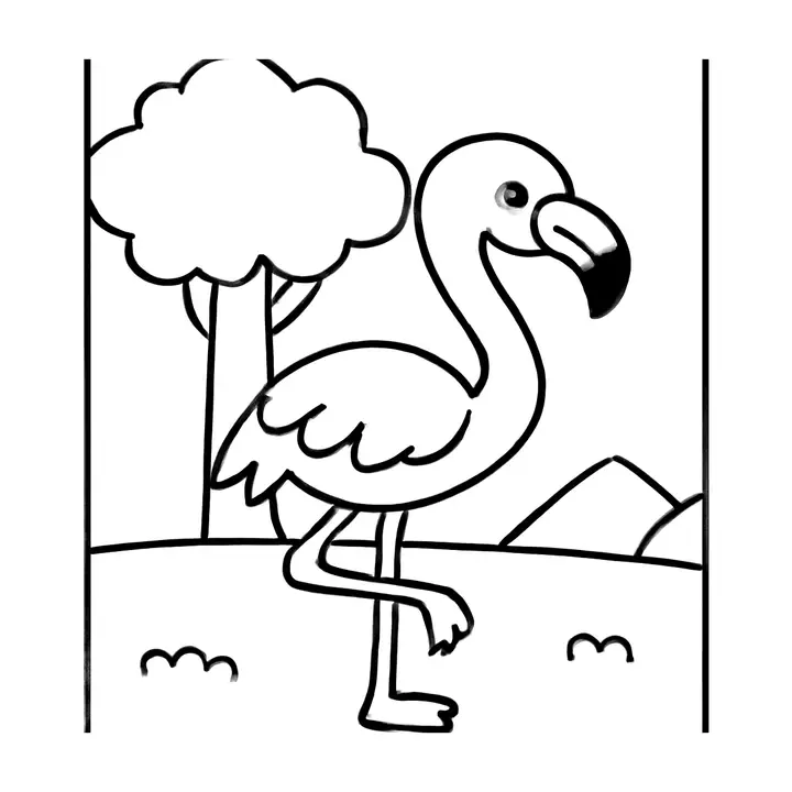 Coloriage d'oiseaux colorés à imprimer gratuitement