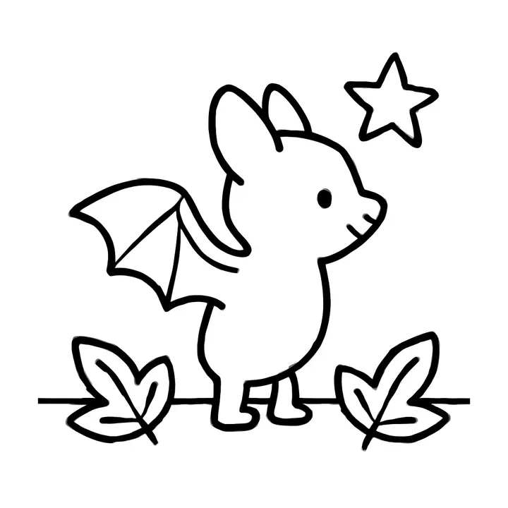 Coloriage Halloween amusant à imprimer pour petits monstres