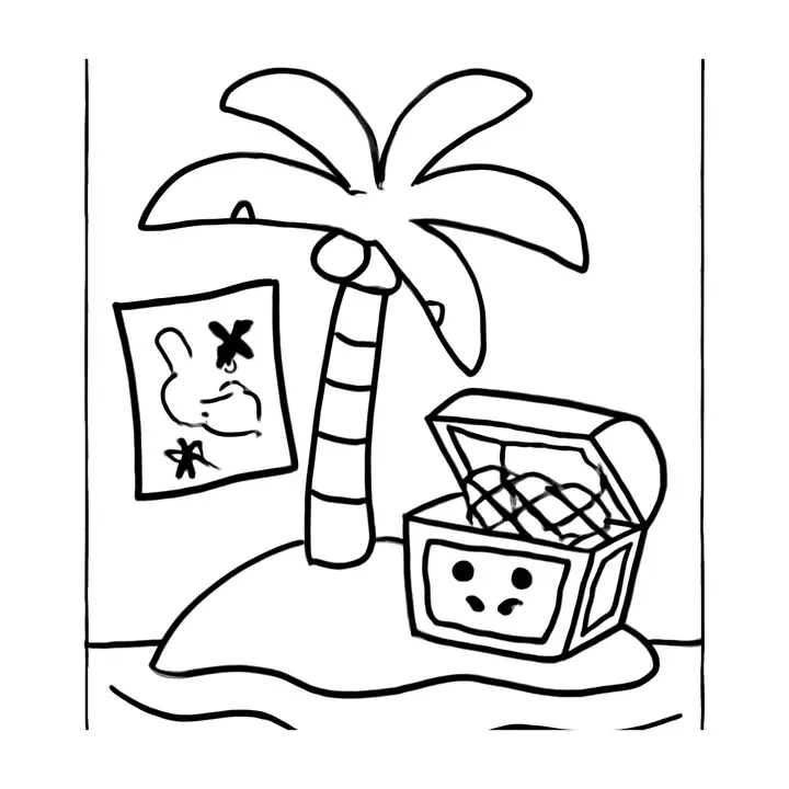 Coloriage pirate amusant à imprimer pour les petits…