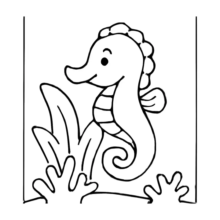 Coloriage Animaux marins à imprimer