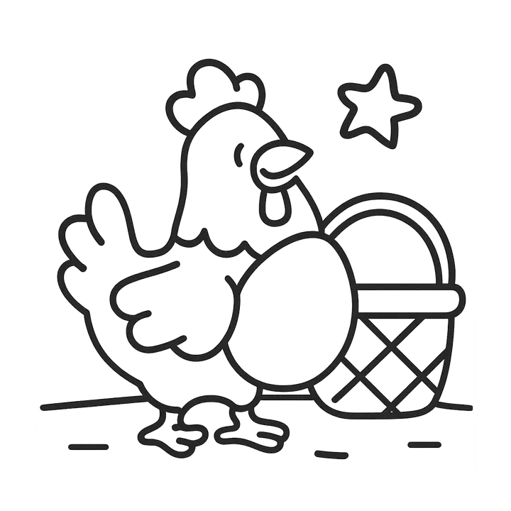 Coloriage Pâques à imprimer