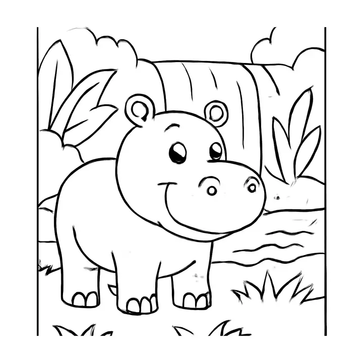 Coloriage Animaux de la jungle à imprimer
