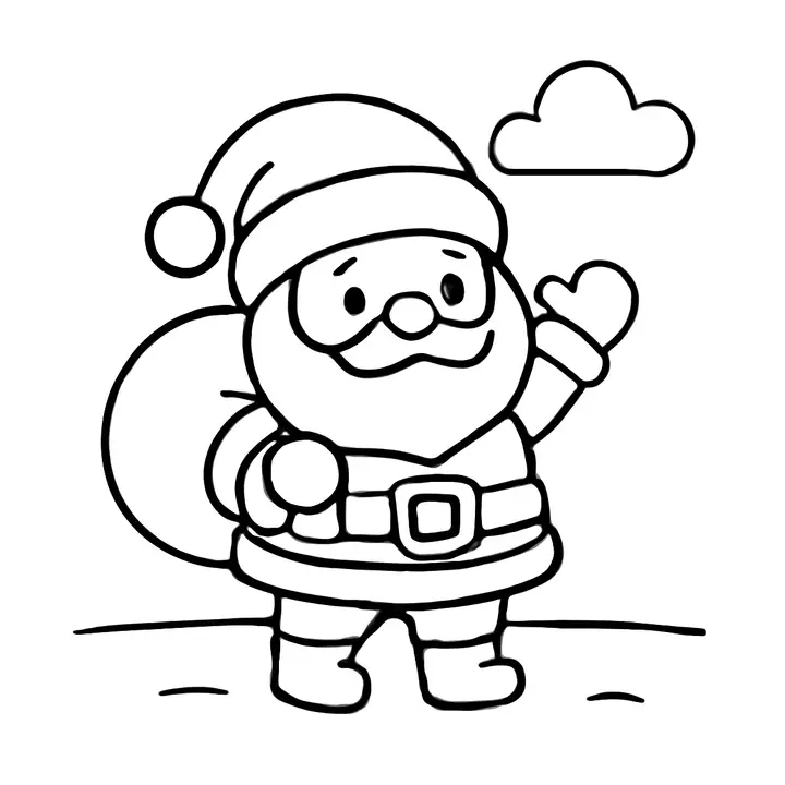 Coloriage Noël à imprimer