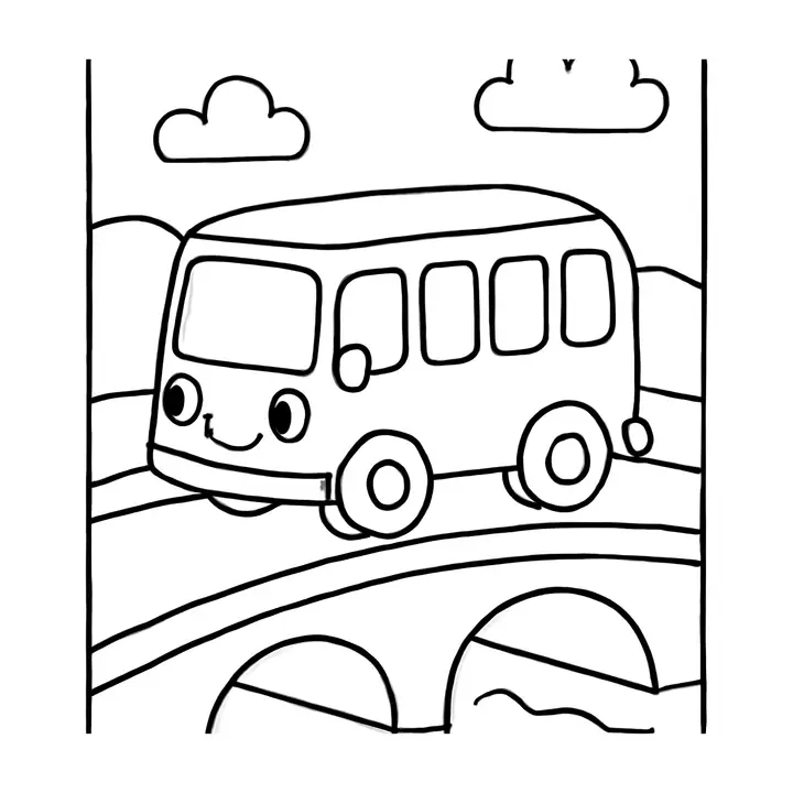 Coloriage Véhicules à imprimer