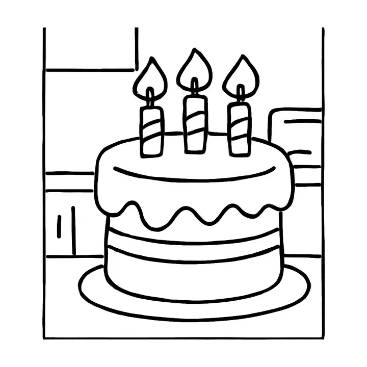 Coloriage Nourriture à imprimer