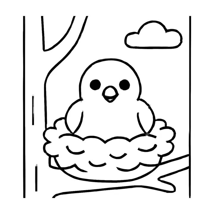 Coloriage Oiseaux à imprimer