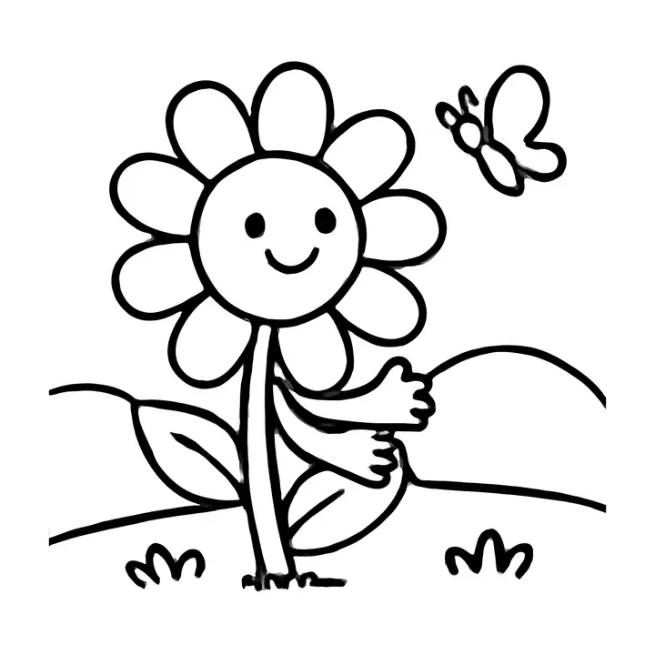 Coloriage Fleurs et Nature à imprimer